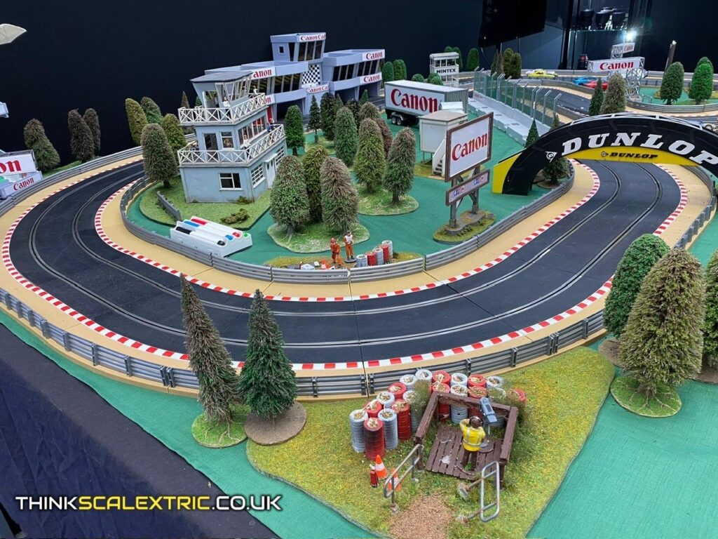 Canon uk the media production and technology show March 2023 corporate scalextric slot car hire 01
