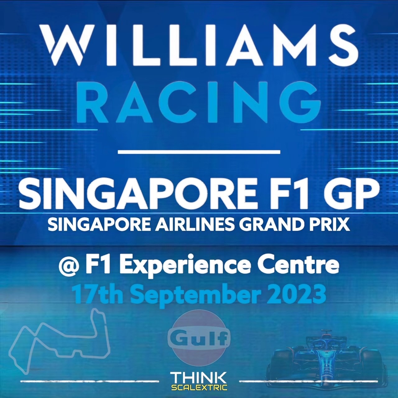 williams f1 racing race day hospitality singapore f1 2023 gp