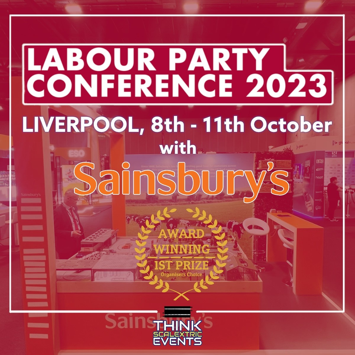 Sainsburys Labour Party Conference October 2023