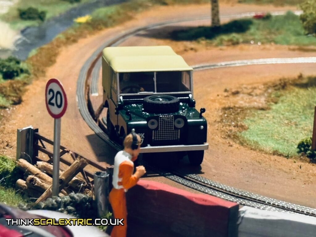 Welsh Inspired St Pauls Climb bespoke track slot car scalextric image