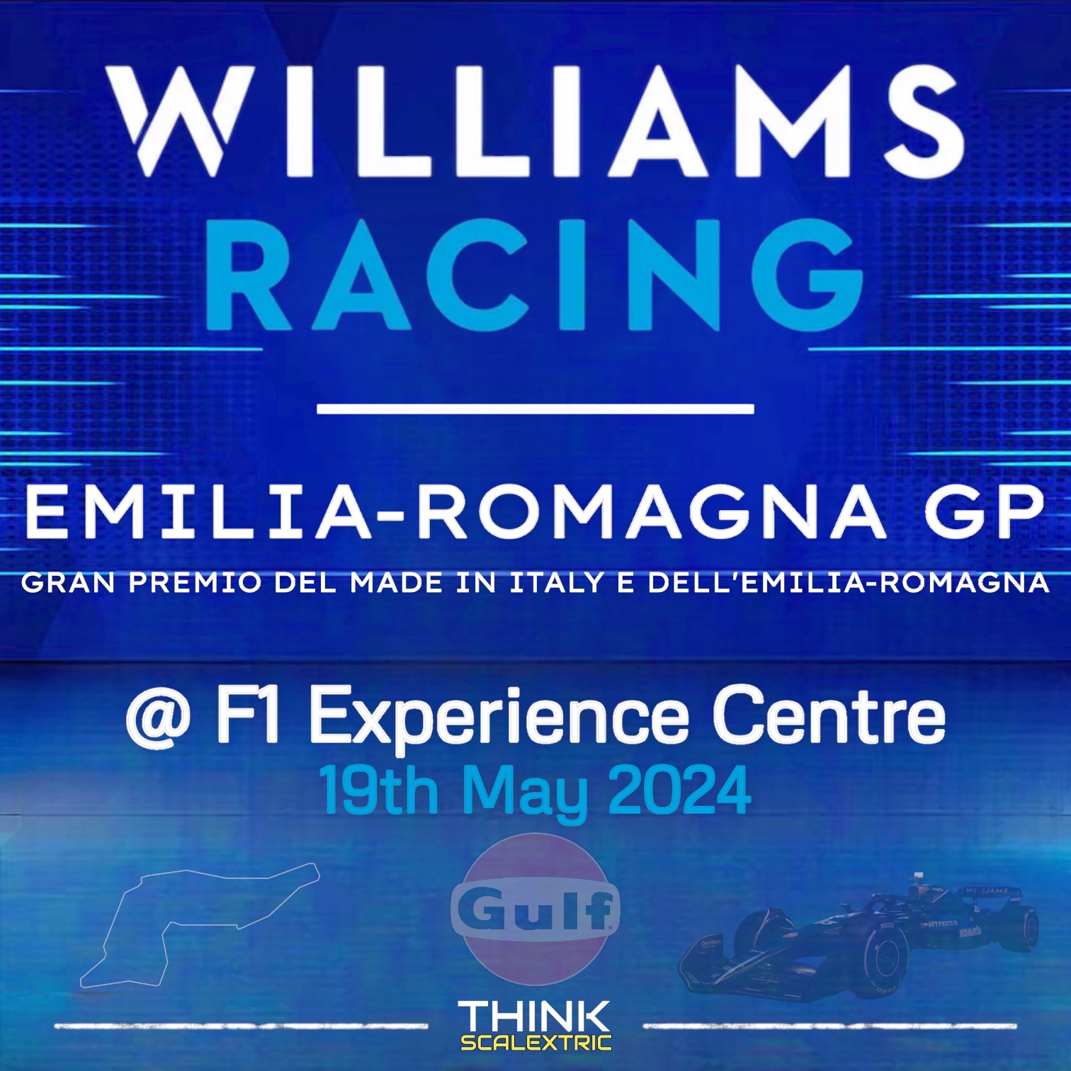 williams f1 racing race day hospitality Imola Italy f1 2024 gp