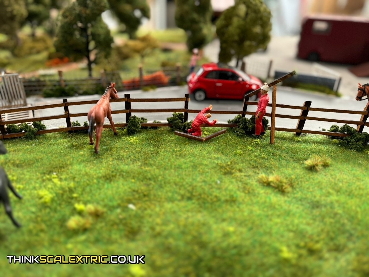 the british horse society bespoke road safety diorama 2024