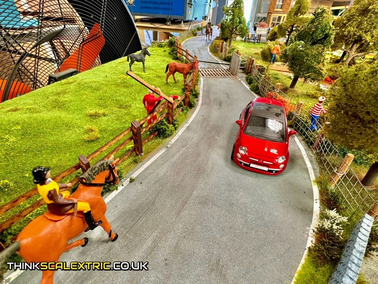 the british horse society bespoke road safety diorama 2024