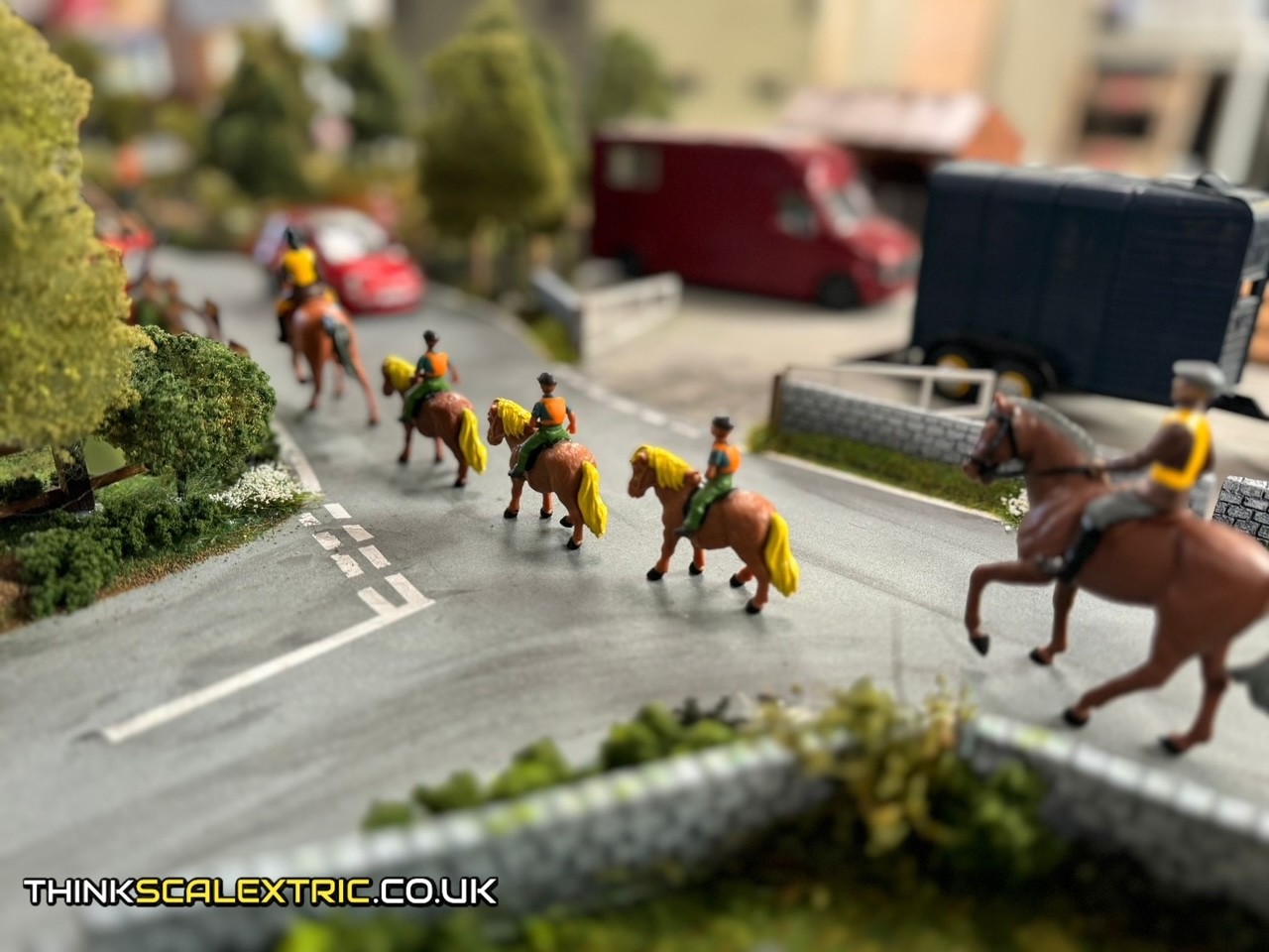 the british horse society bespoke road safety diorama 2024