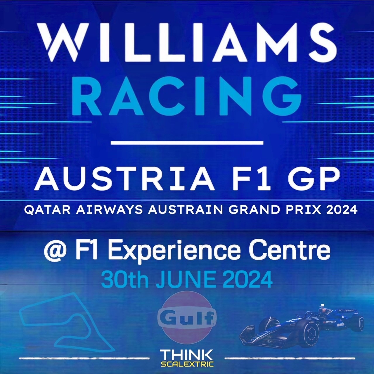 williams f1 racing race day hospitality austria f1 2024