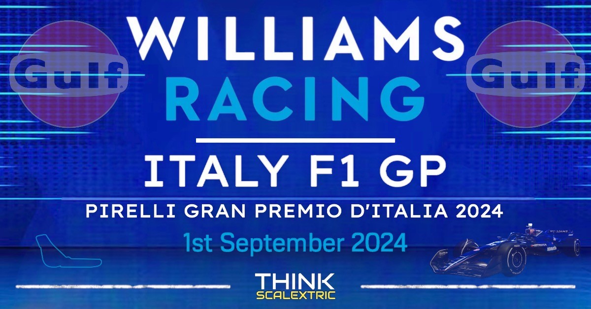 Williams F1 Italy GP 2024 Think Scalextric