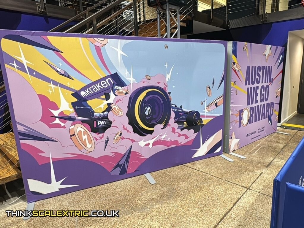 williams f1 racing kraken fan zone austin texas usa f1 2024 gp