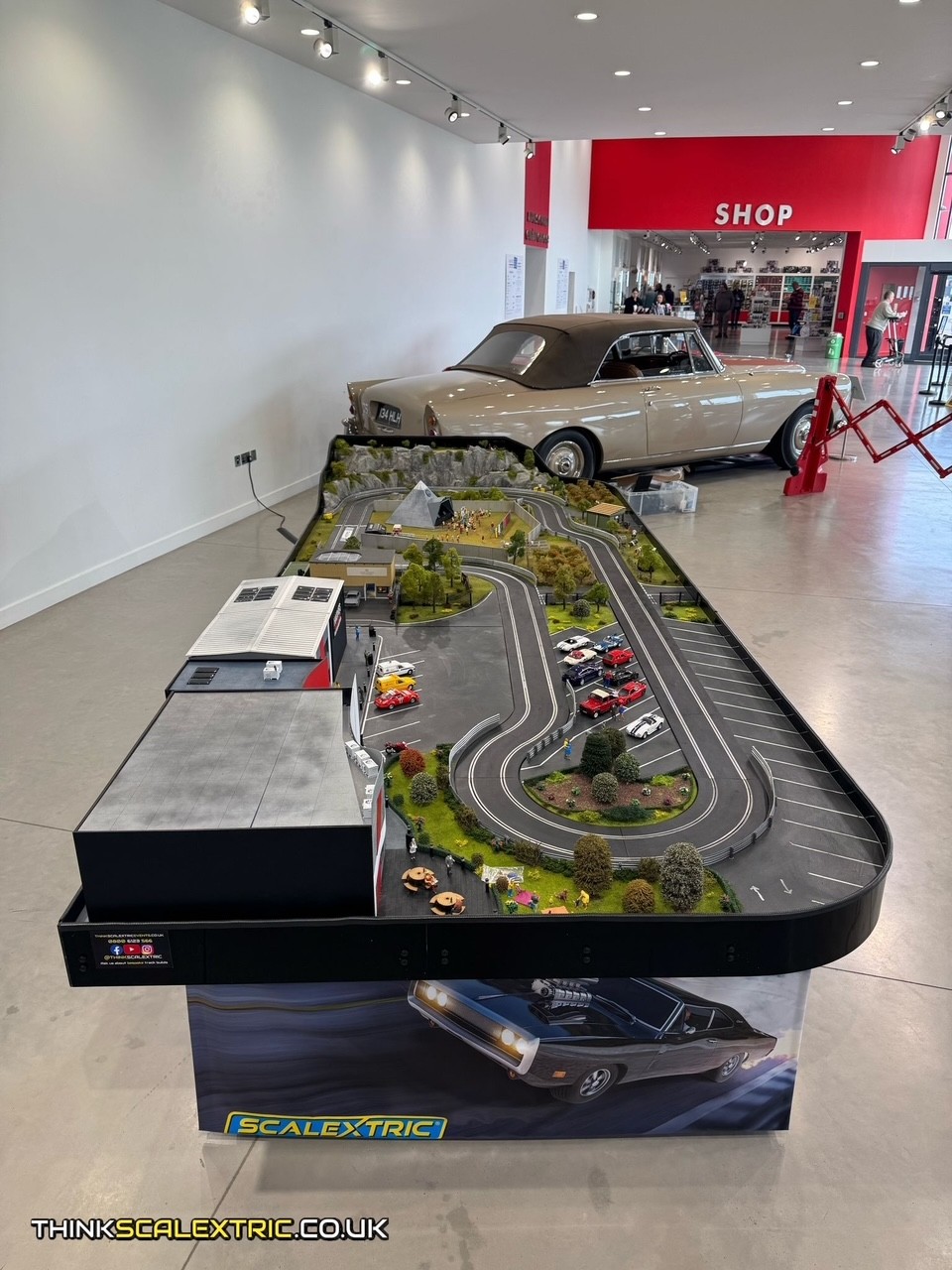 haynes motor museum 2025 custom bespoke track slot car scalextric