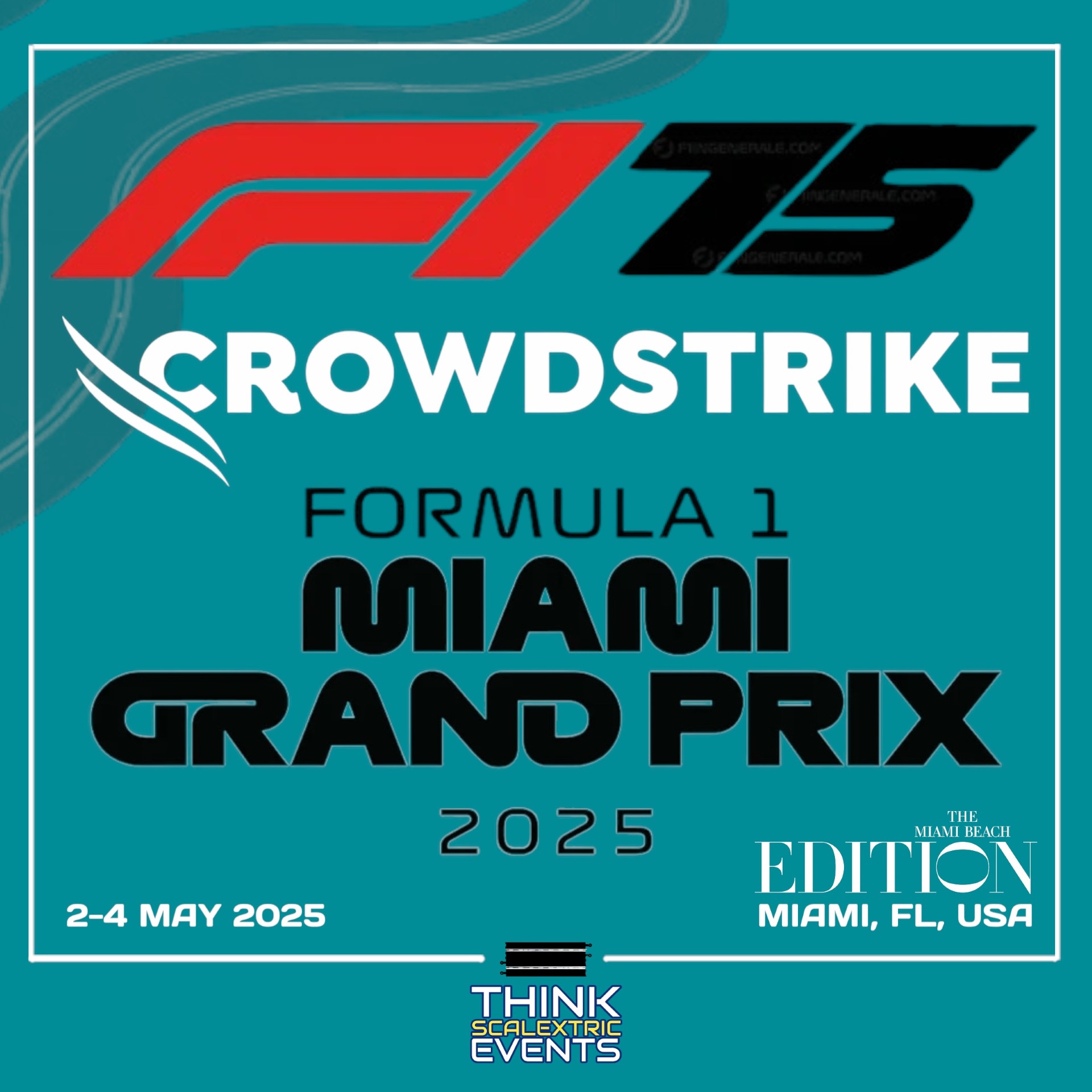 Crowdstrike Miami F1 GP Hospitality Edition Hotel May 2025