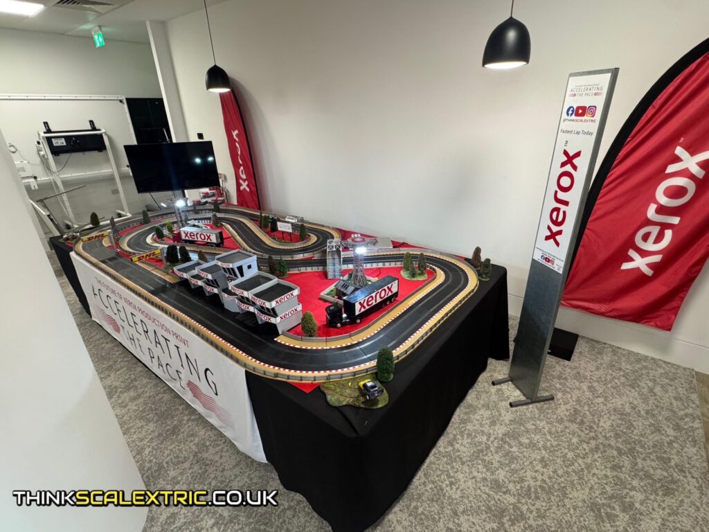 xerox uxbridge february 2026 corporate scalextric event hire