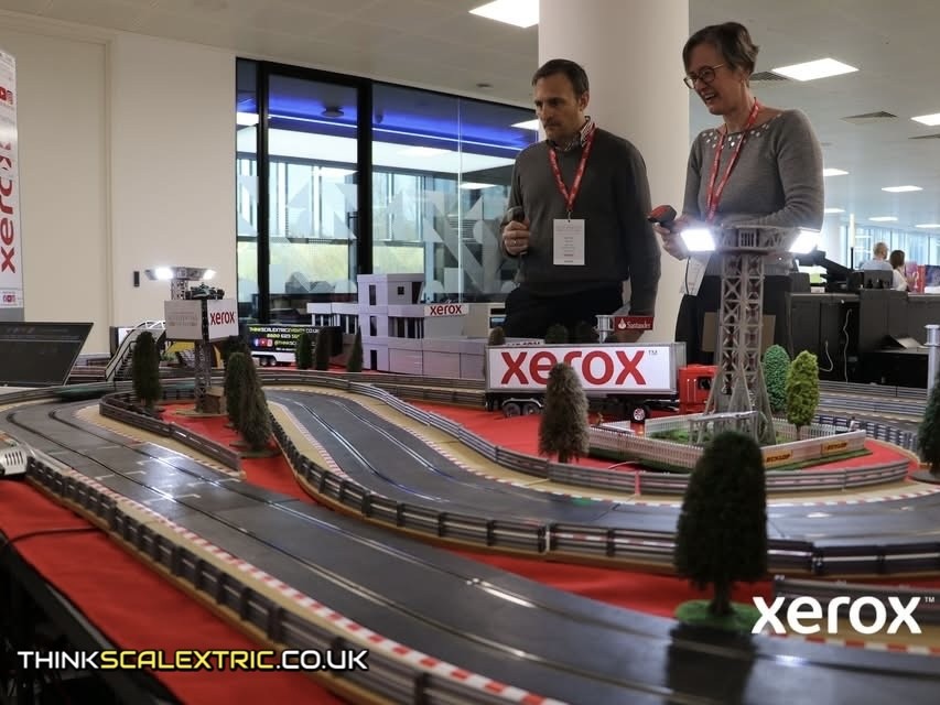 xerox uxbridge february 2026 corporate scalextric event hire