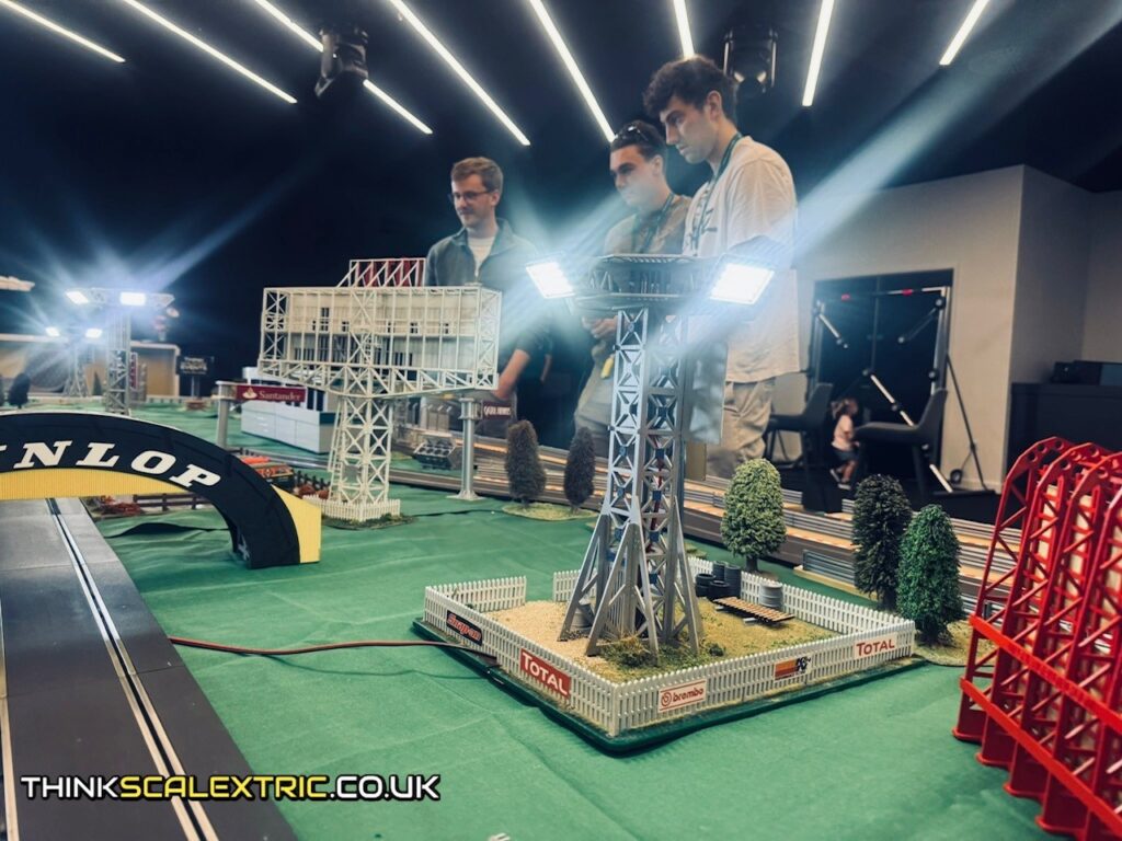 Aston Martin F1 Friends and Family Weekend Silverstone HQ April 2026 corporate giant scalextric event hire