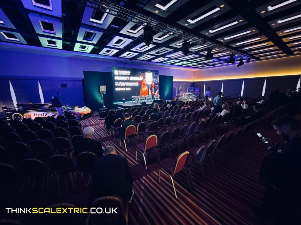 BlackBook Motorsport Forum Excel London March 2026 scalextric event hire