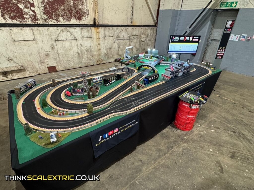 Food and Fuel Bicester Motion April 2026 scalextric event hire