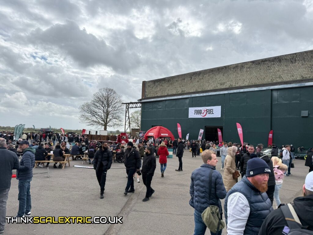 Food and Fuel Bicester Motion April 2026 scalextric event hire