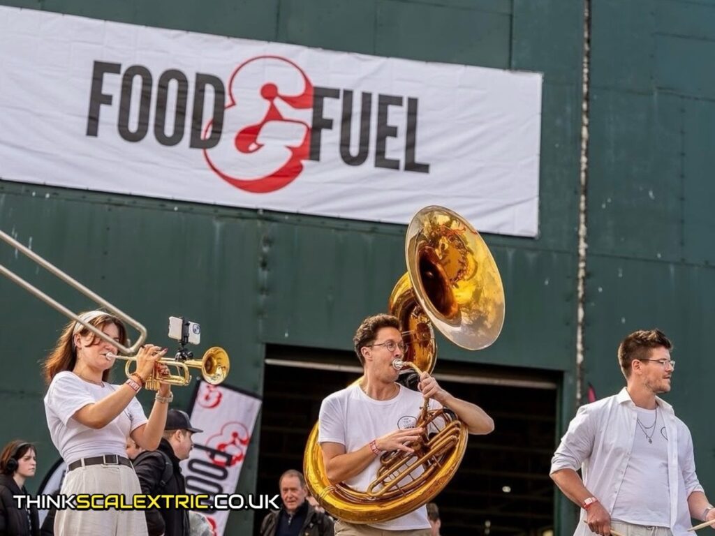 Food and Fuel Bicester Motion April 2026 scalextric event hire