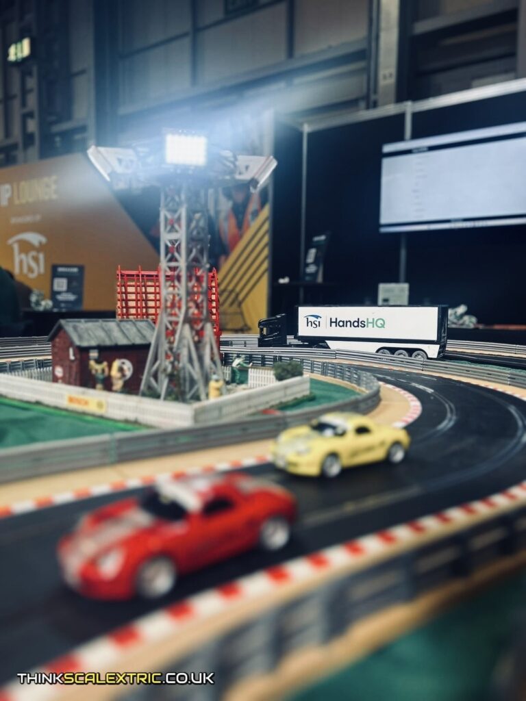 HSI Donesafe at the health and safety event NEC birmingam april 2026 corporate giant scalextric event hire