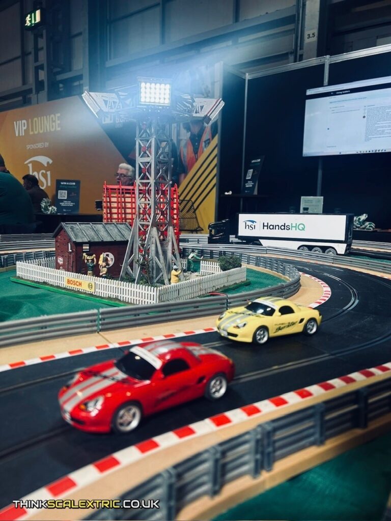 HSI Donesafe at the health and safety event NEC birmingam april 2026 corporate giant scalextric event hire