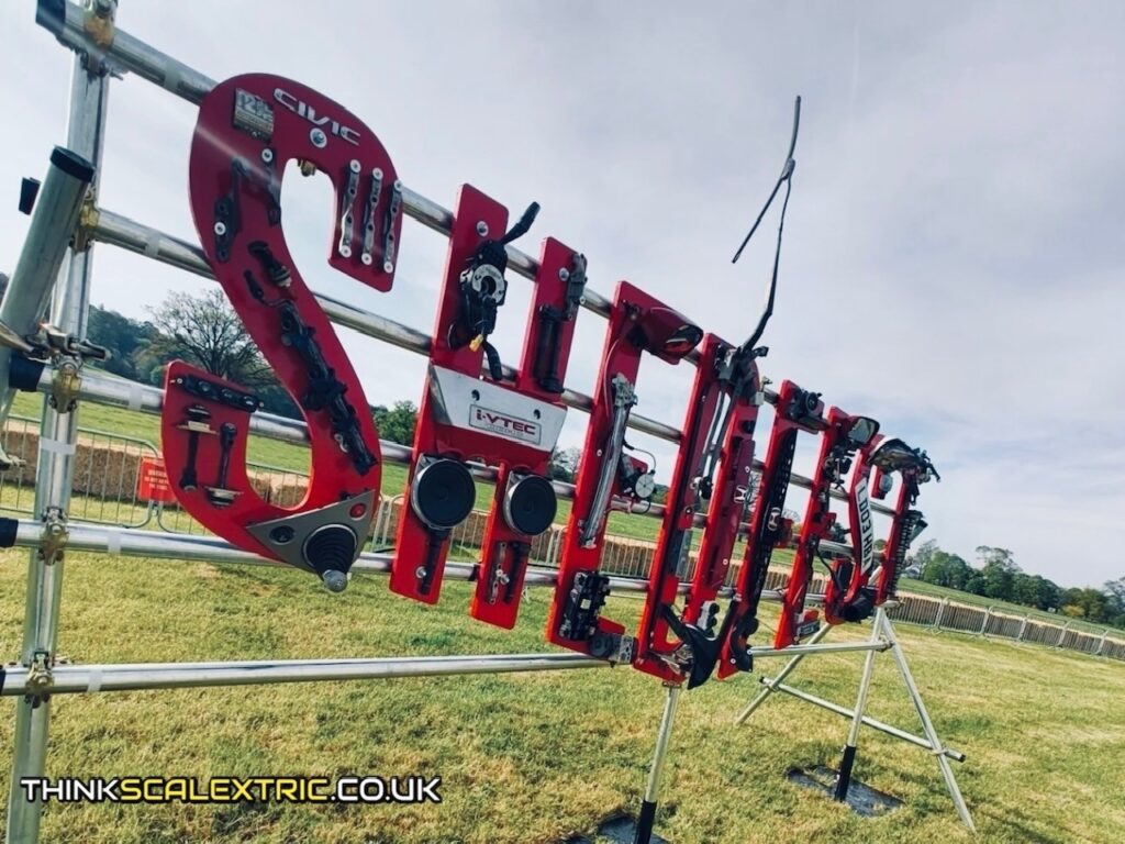 Shedfest at Bolesworth Castle Cheshire May 2026 scalextric event hire