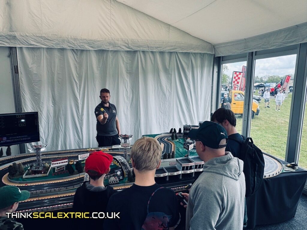Shedfest at Bolesworth Castle Cheshire May 2026 scalextric event hire