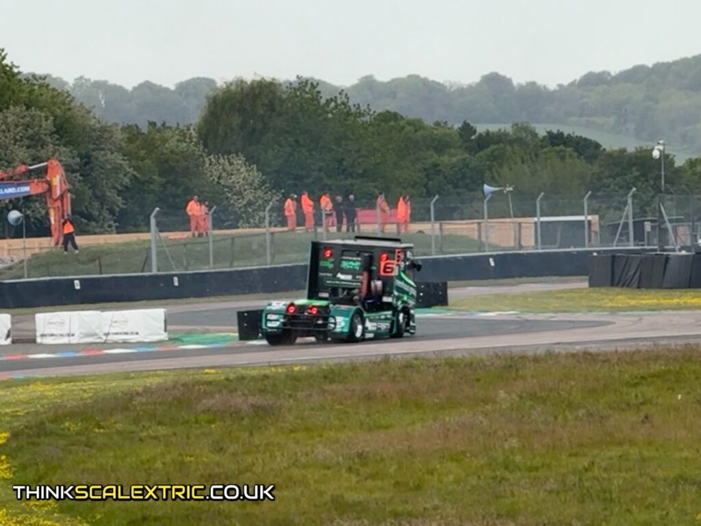 adams Morey part of the greenhous group thruxton british truck racing championship may 2026
