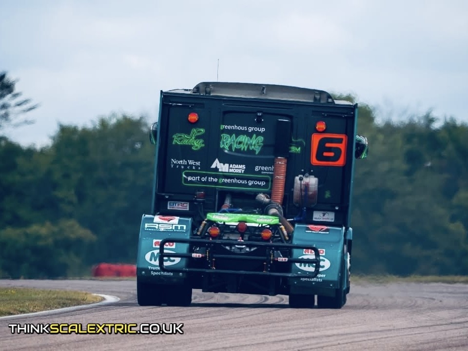 adams Morey part of the greenhous group thruxton british truck racing championship may 2026