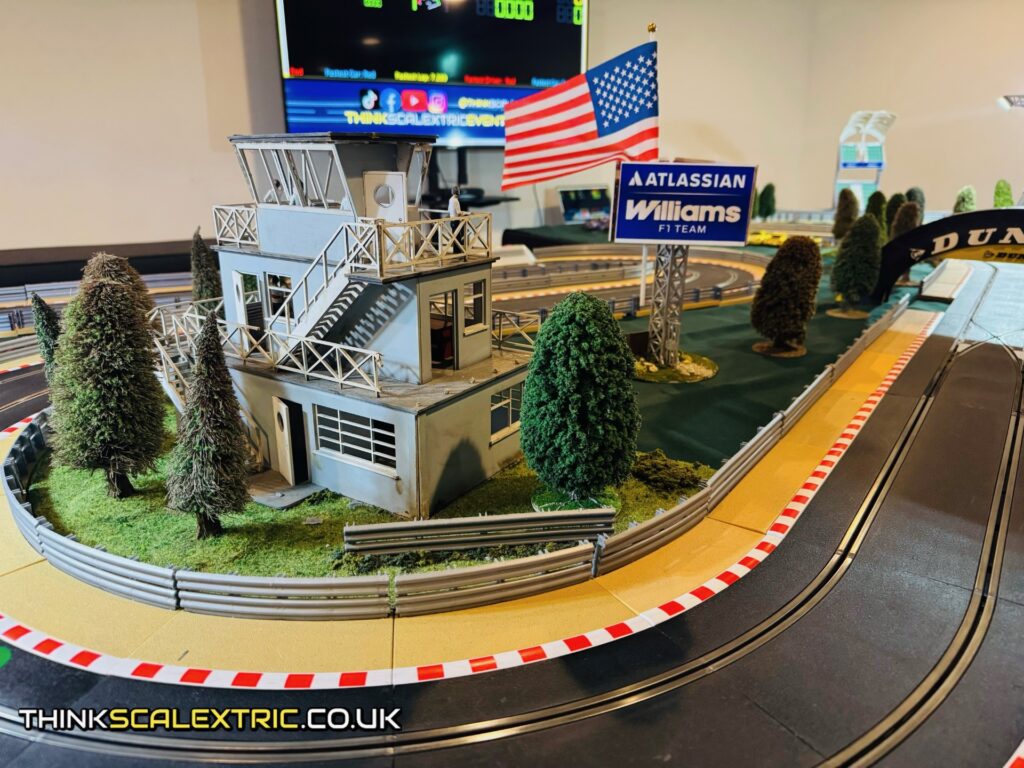 atlassian williams f1 team race day hospitality gp 2026 giant scalextric event entertainment