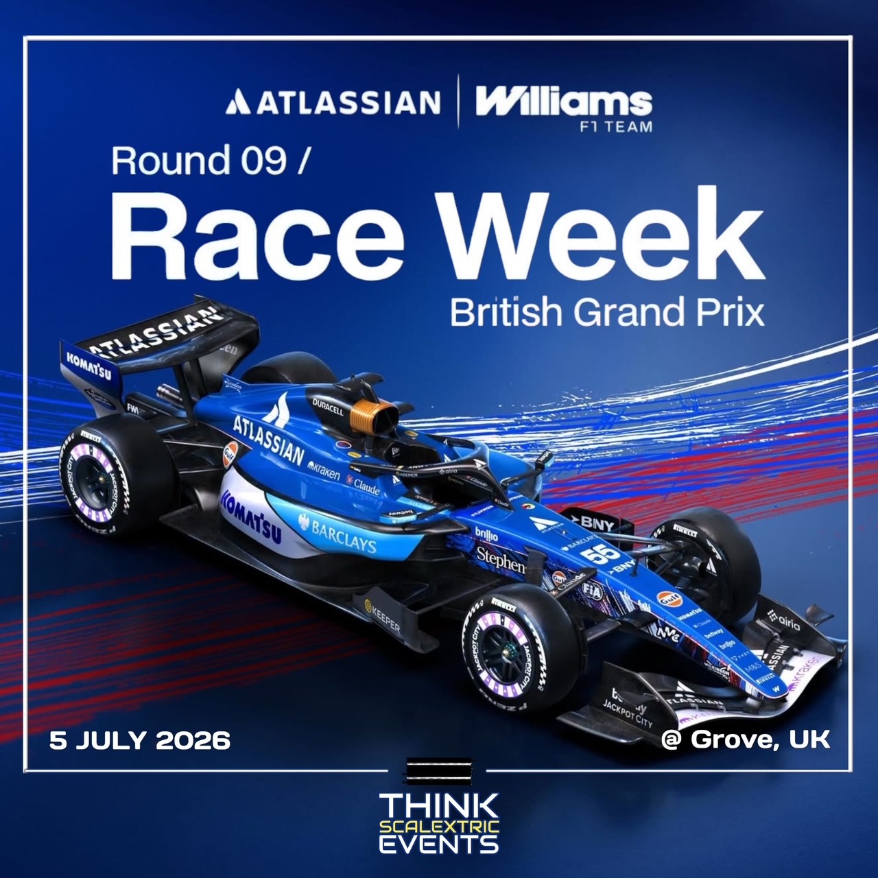 Williams F1: British GP 2026