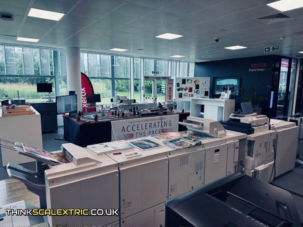 xerox uxbridge june 2026 corporate scalextric event hire