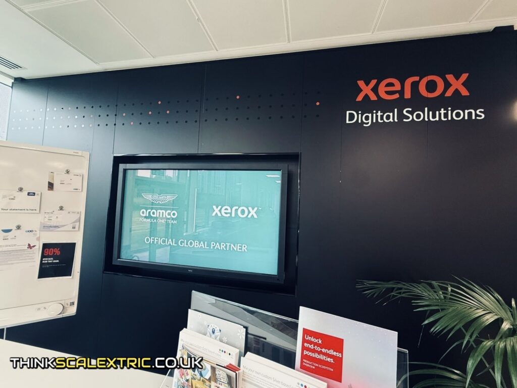xerox uxbridge june 2026 corporate scalextric event hire