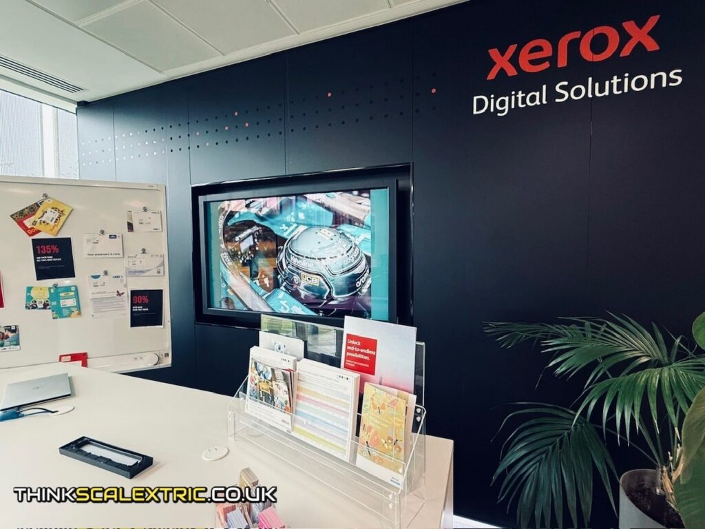 xerox uxbridge june 2026 corporate scalextric event hire