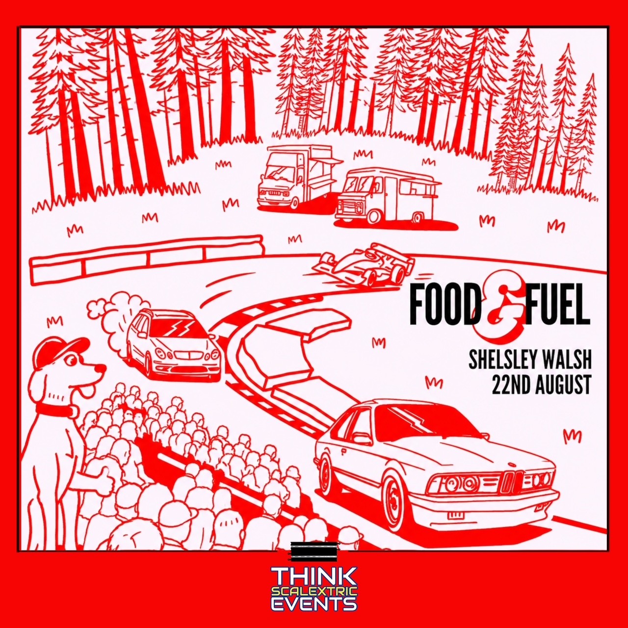 Food & Fuel Up The Hill Shelsley Walsh August 2026 scalextric event hire