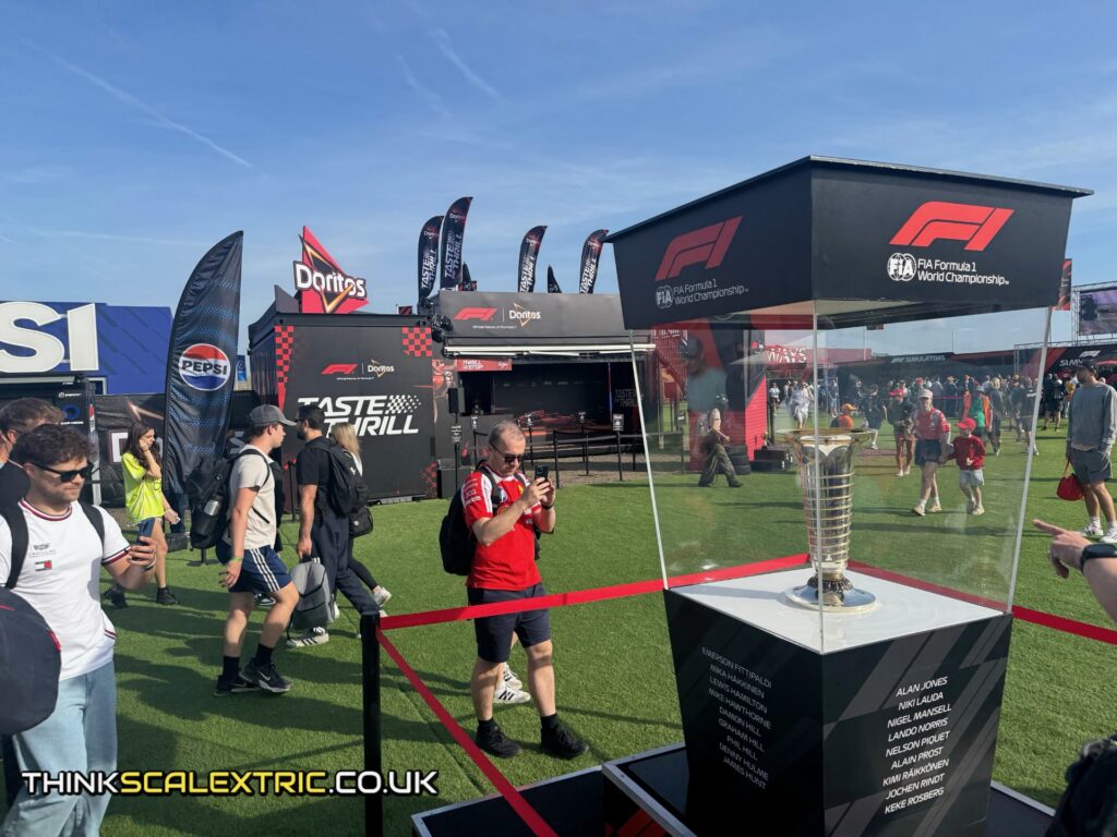 PepsiCo Doritos Thrill Zone British F1 GP Fanzone July 2026 corporate scalextric event hire