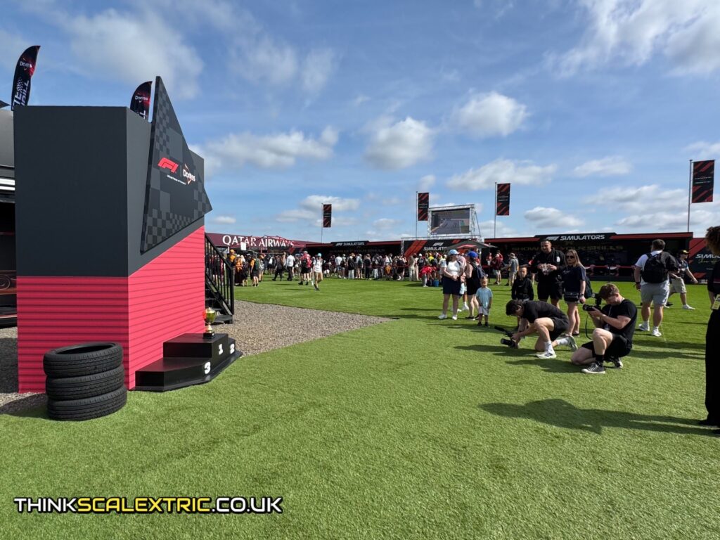 PepsiCo Doritos Thrill Zone British F1 GP Fanzone July 2026 corporate scalextric event hire