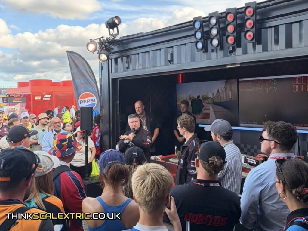 PepsiCo Doritos Thrill Zone British F1 GP Fanzone July 2026 corporate scalextric event hire