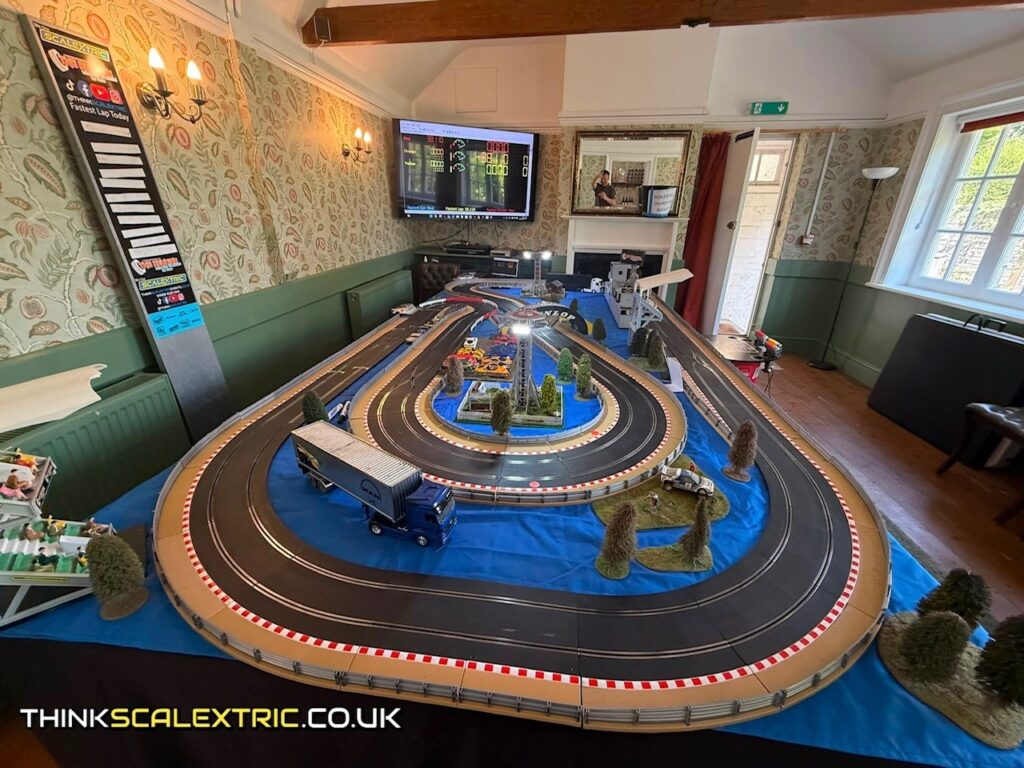 the crown arford birthday hampshire july 2026 corporate scalextric event hire