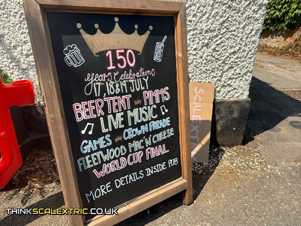 the crown arford birthday hampshire july 2026 corporate scalextric event hire