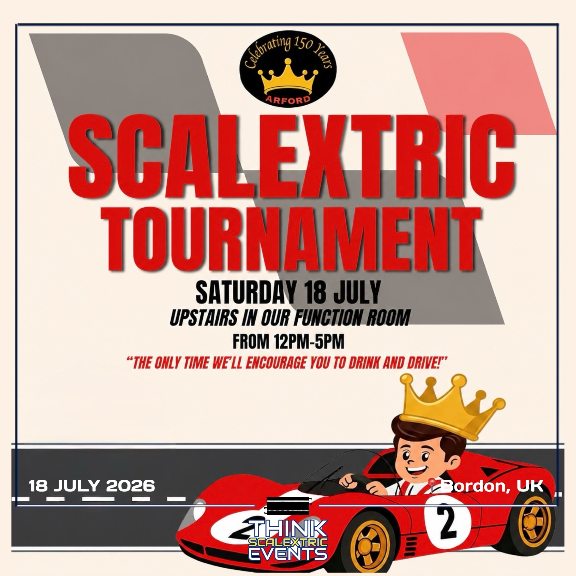 Scalextric at The Crown Arford