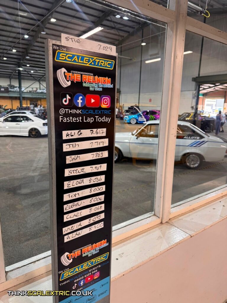 the reunion show staffordshire showground july 2026 corporate think scalextric event hire
