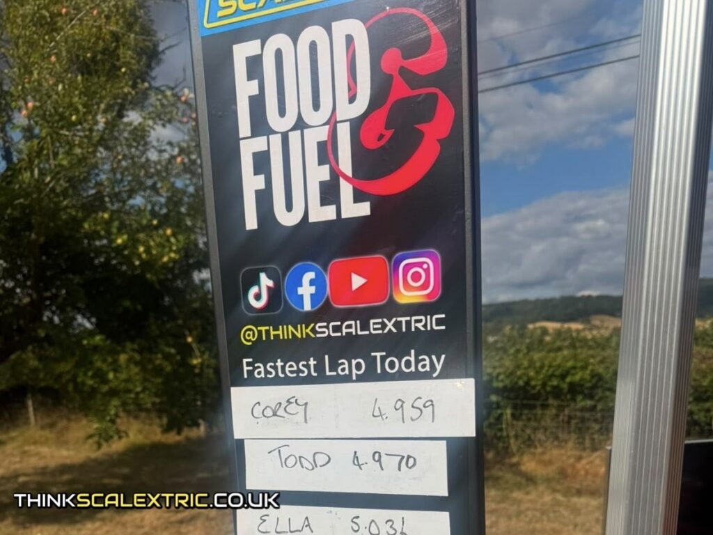 Food and Fuel Up The Hill Shelsley Walsh August 2026 scalextric event hire