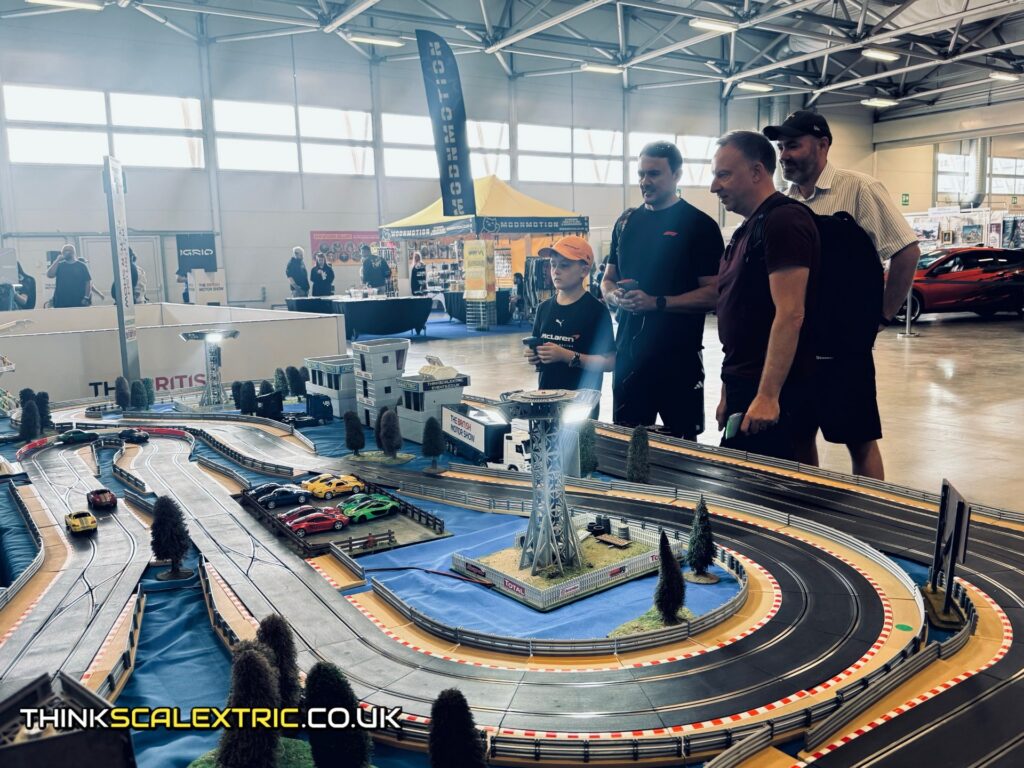 british motor show 2026 farnborough giant scalextric bespoke track