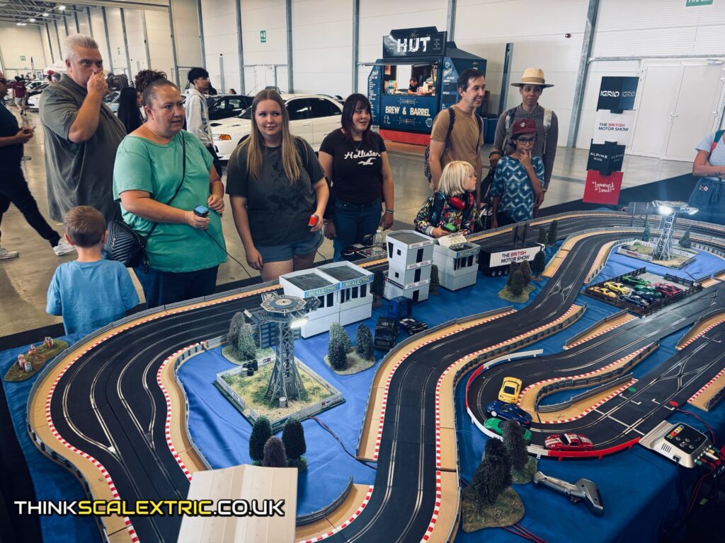 british motor show 2026 farnborough giant scalextric bespoke track