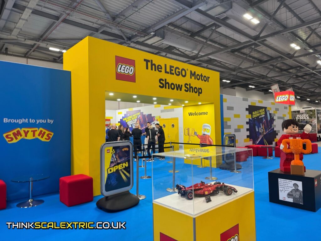 british motor show 2026 farnborough giant scalextric bespoke track