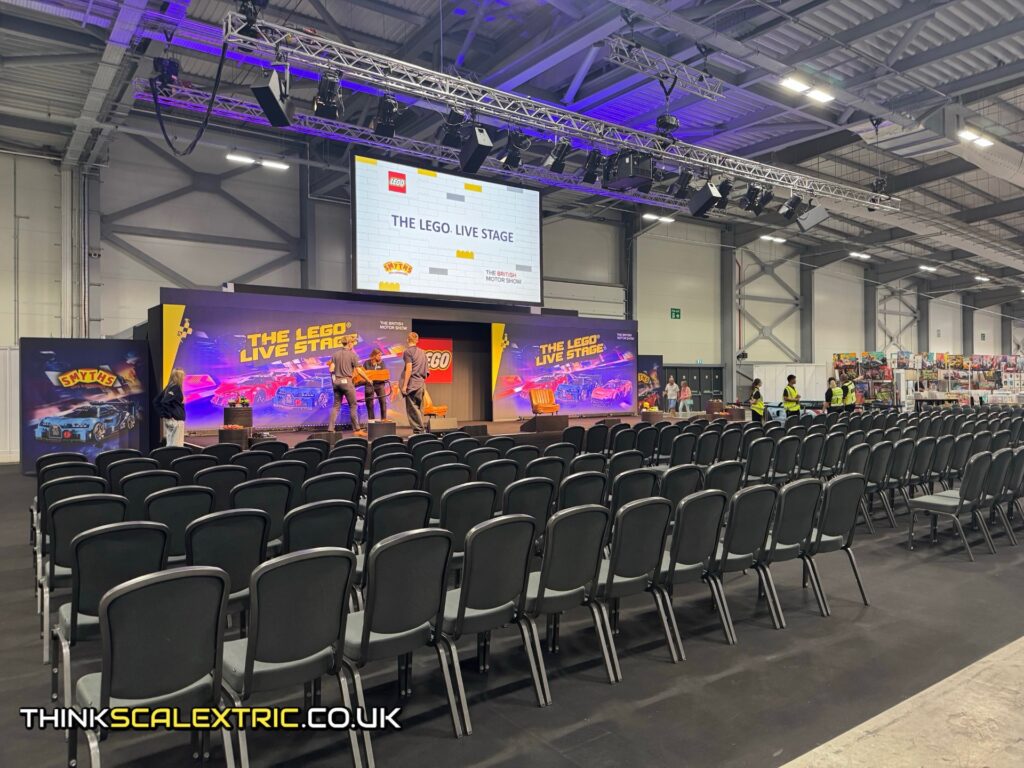 british motor show 2026 farnborough giant scalextric bespoke track