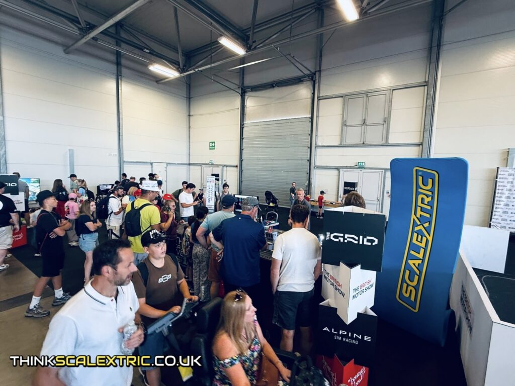 british motor show 2026 farnborough giant scalextric bespoke track
