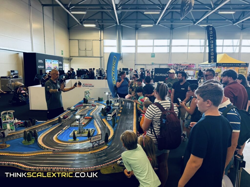 british motor show 2026 farnborough giant scalextric bespoke track