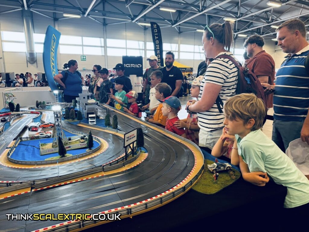 british motor show 2026 farnborough giant scalextric bespoke track