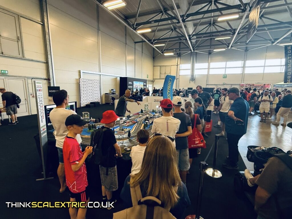 british motor show 2026 farnborough giant scalextric bespoke track