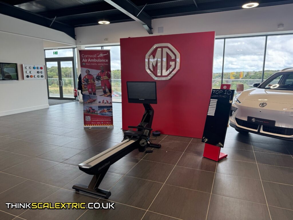 hawkins motor group shaun wallace charity scalextric challenge august 2026 corporate scalextric event hire