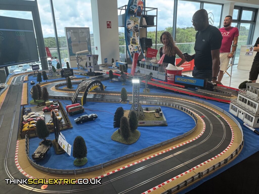hawkins motor group shaun wallace charity scalextric challenge august 2026 corporate scalextric event hire